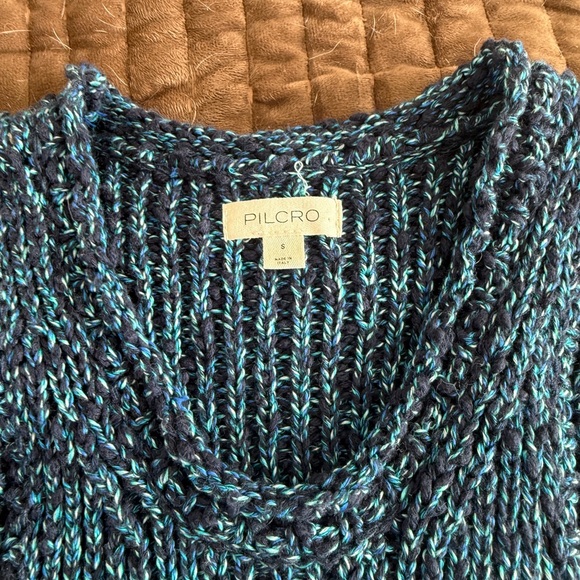 Anthropologie Pilcro Blue Sweater Tank - Picture 4 of 6